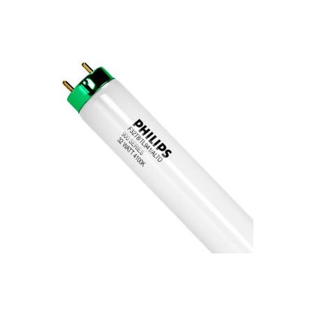 Philips Philips 479626 F32T8' Fluorescent T8 Lamp, 32W, 2600 Lumens, 4100K, Medium Bi-Pin, PK30 479626